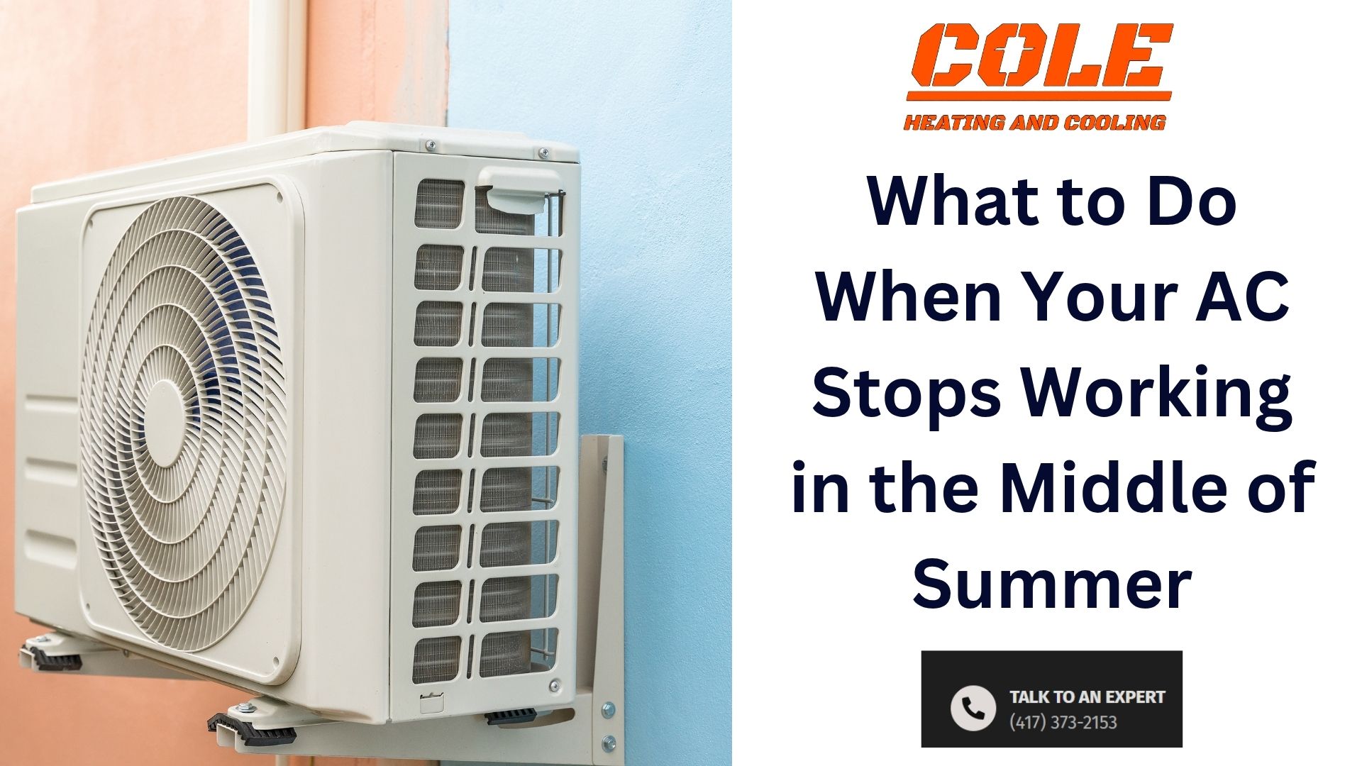 What to Do When Your AC Stops Working in the Middle of Summer