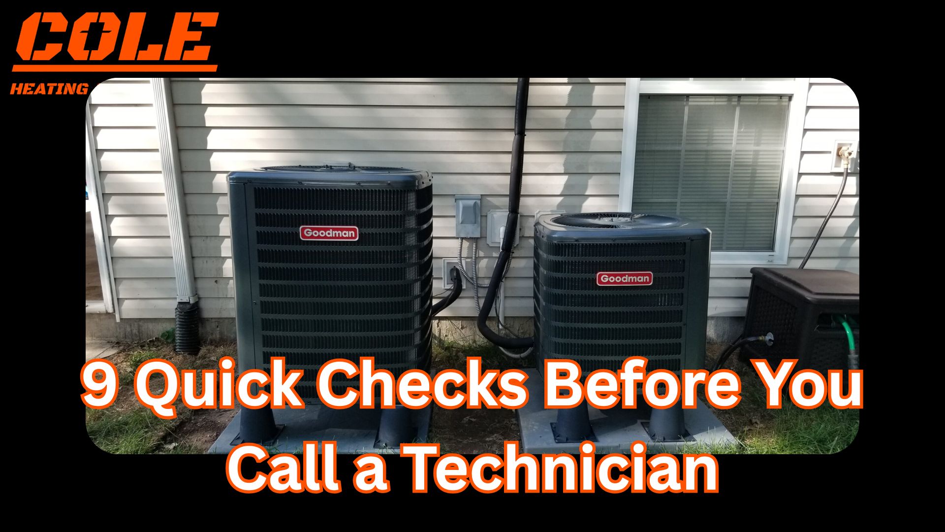 AC blowing warm air Nixa MO, AC troubleshooting checklist, frozen AC coil Nixa, AC breaker keeps tripping, outdoor AC unit not running, replace AC air filter Nixa, emergency AC repair Nixa, Cole Heating and Cooling Services LLC