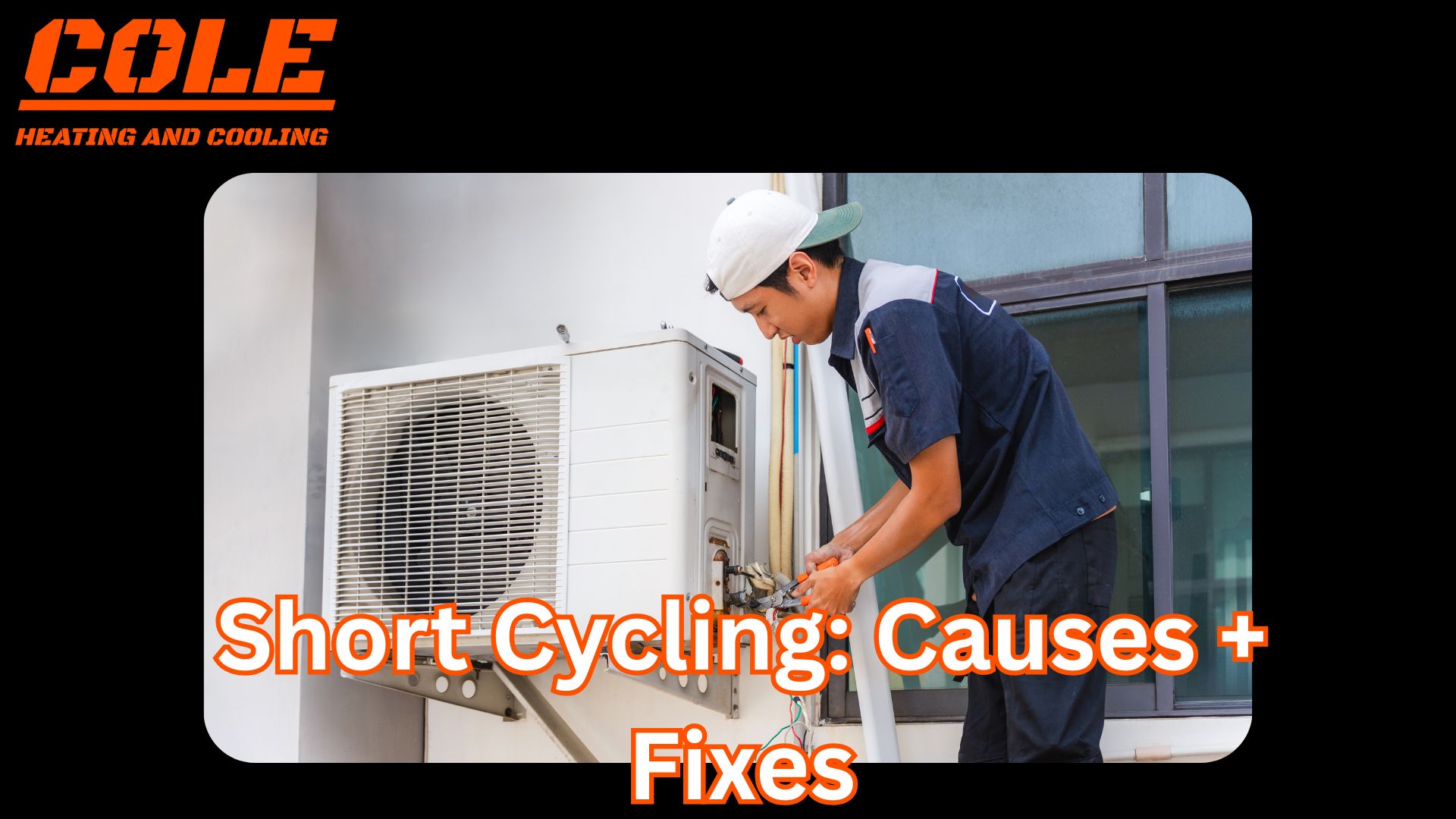 AC keeps turning on and off Springfield, HVAC short cycling causes, thermostat short cycling, dirty filter short cycling, low refrigerant short cycling, capacitor contactor replacement Springfield MO, oversized AC short cycling, Springfield MO AC repair