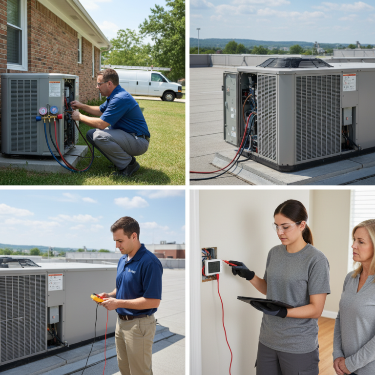 Cole Heating and Cooling Services LLC Emergency AC repair